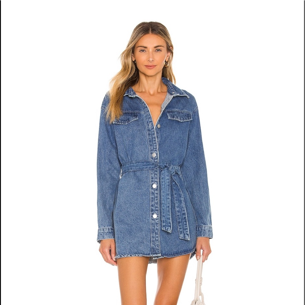 Revolve denim dress